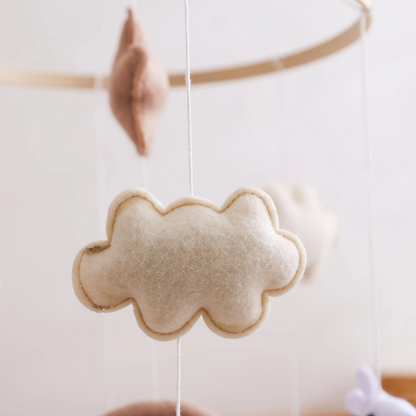 Baby Mobile Handmade Noliboobaby - Alpaca