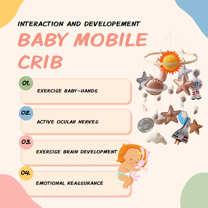 Baby Mobile Handmade Noliboobaby - Astronaut