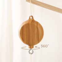 Baby mobile music motor 360° rotating