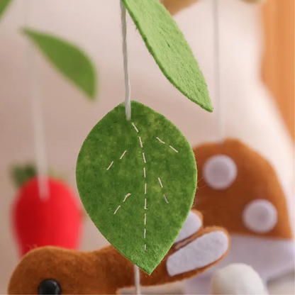 Baby Mobile Handmade Noliboobaby - Bunnies and the Magic Forest