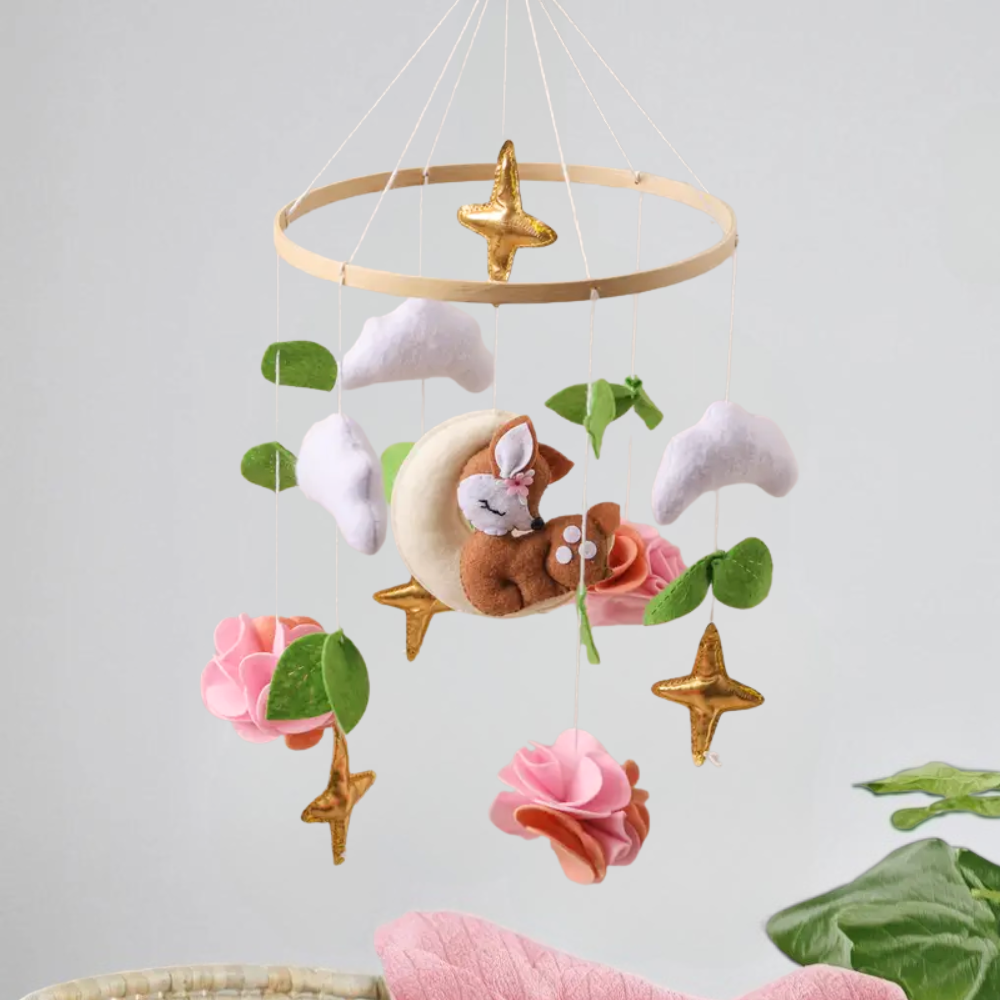 Baby Mobile Noliboobaby Handmade - Deer