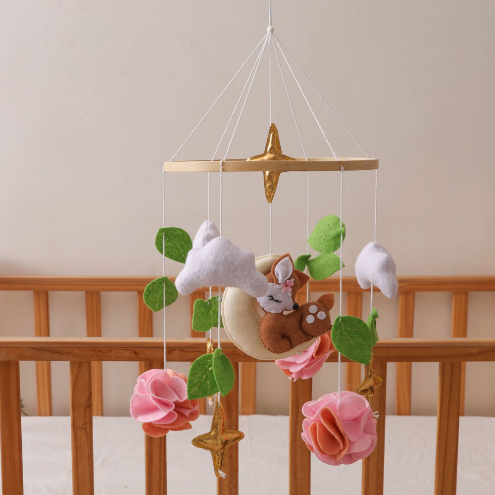 Baby Mobile Noliboobaby Handmade - Deer