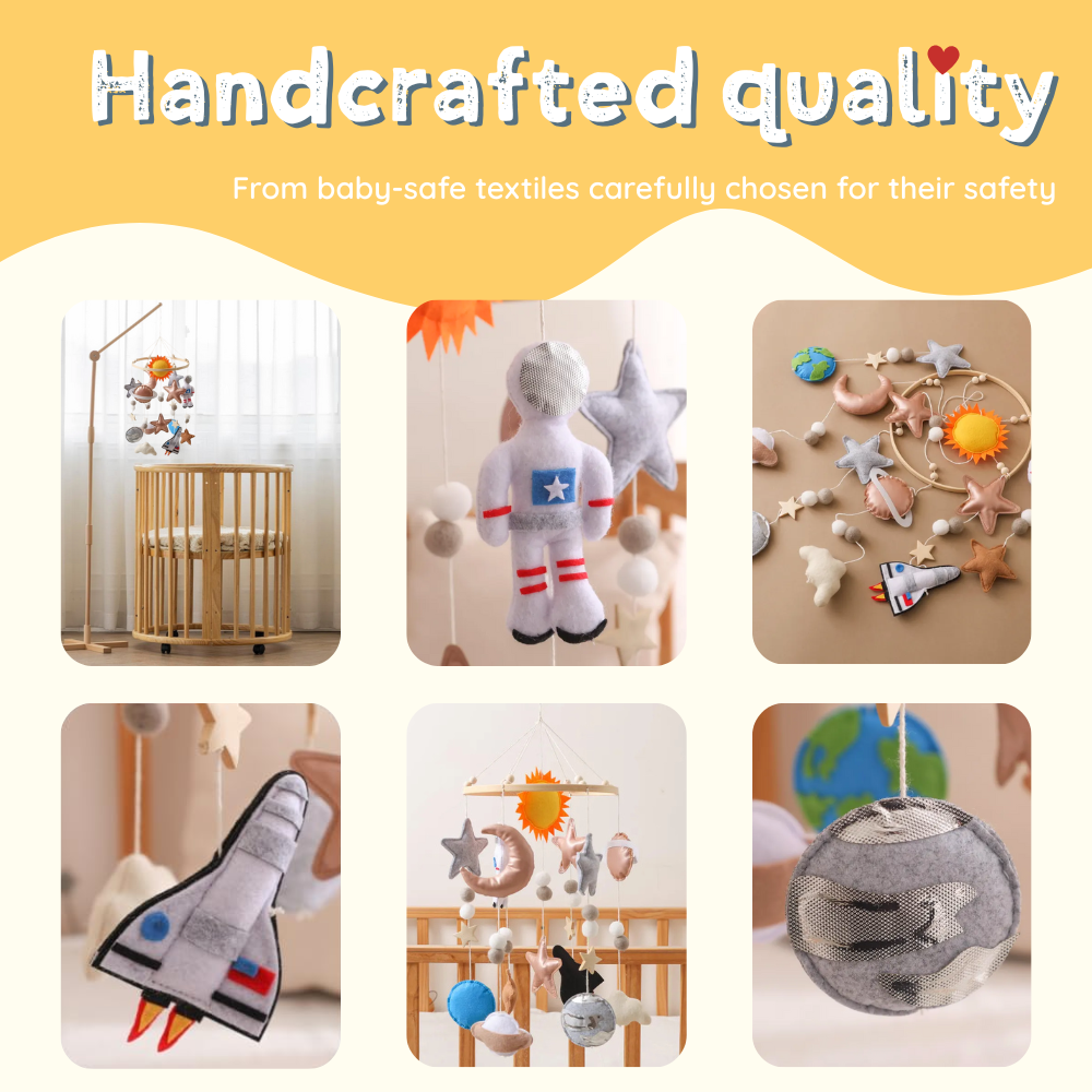 Baby Mobile Handmade Noliboobaby - Astronaut