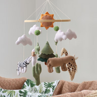 Baby Mobile Handmade Noliboobaby - Heart of the Savanna