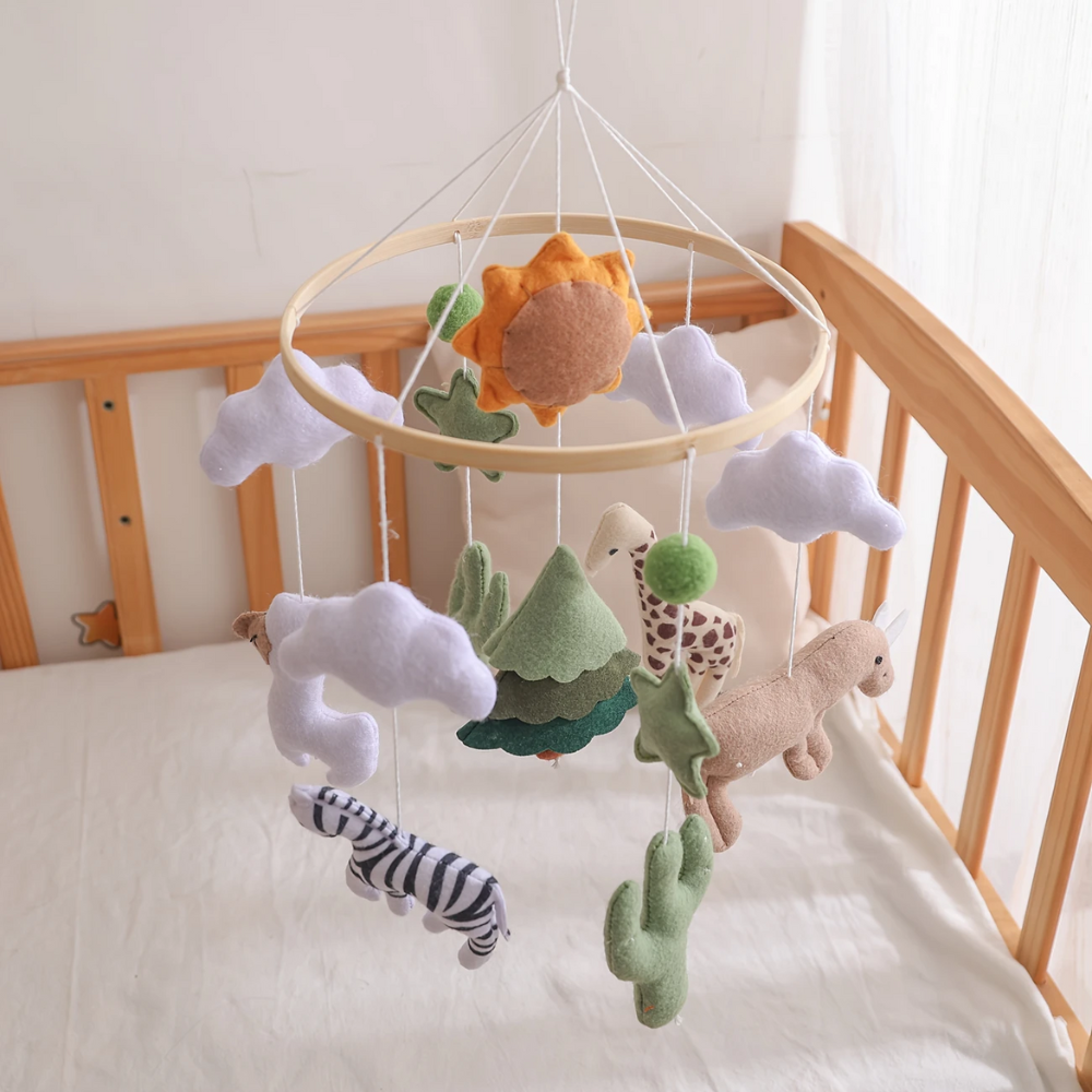 Baby Mobile Handmade Noliboobaby - Heart of the Savanna
