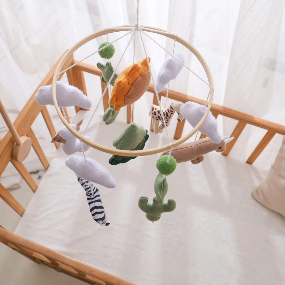 Baby Mobile Handmade Noliboobaby - Heart of the Savanna