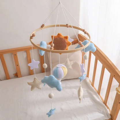 Baby Mobile Handmade Noliboobaby - Hot Air Balloon