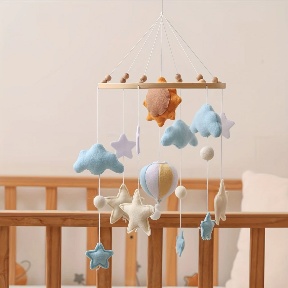Baby Mobile Handmade Noliboobaby - Hot Air Balloon
