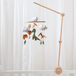 Crib mobile arm