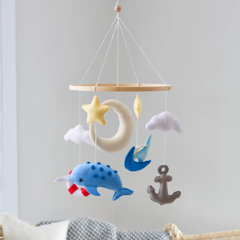 Baby Mobile Noliboobaby Handmade - Little Harbour