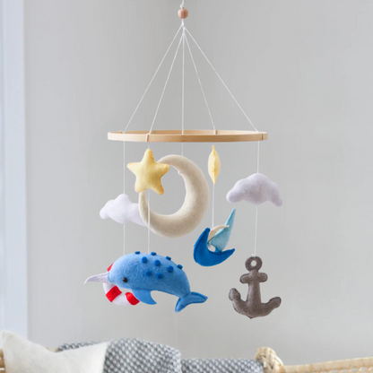 Baby Mobile Noliboobaby Handmade - Little Harbour