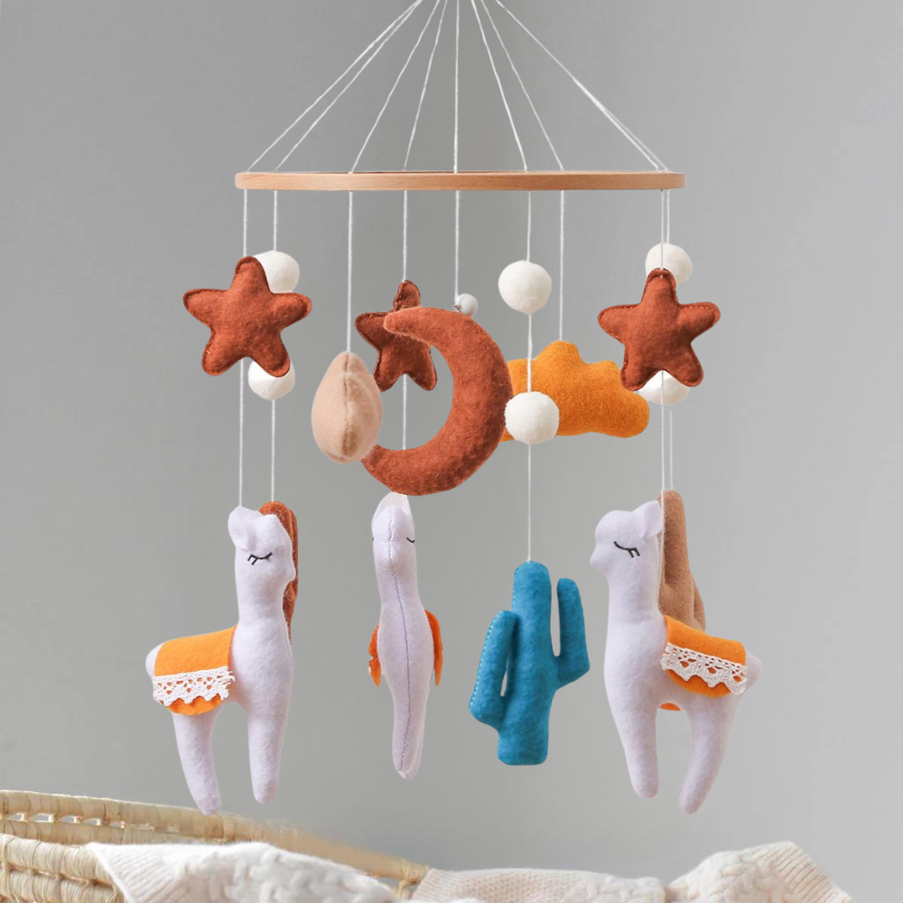Baby Mobile Noliboobaby Handmade - Llama
