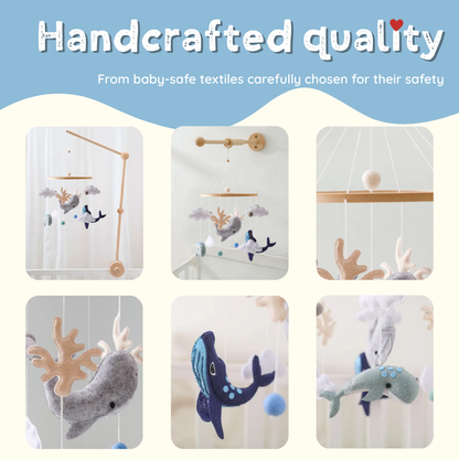 Baby Mobile Handmade Noliboobaby - Ocean Dream