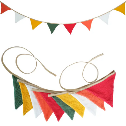 Pennant Garland – Baby Room Decoration Summer Warmth