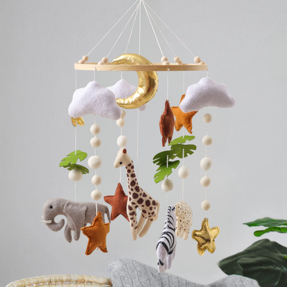 Baby Mobile Handmade Noliboobaby - Savanna