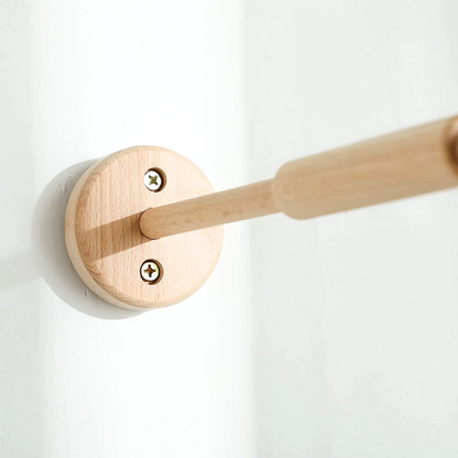 Wall mobile arm - Solid mount made with beech wood