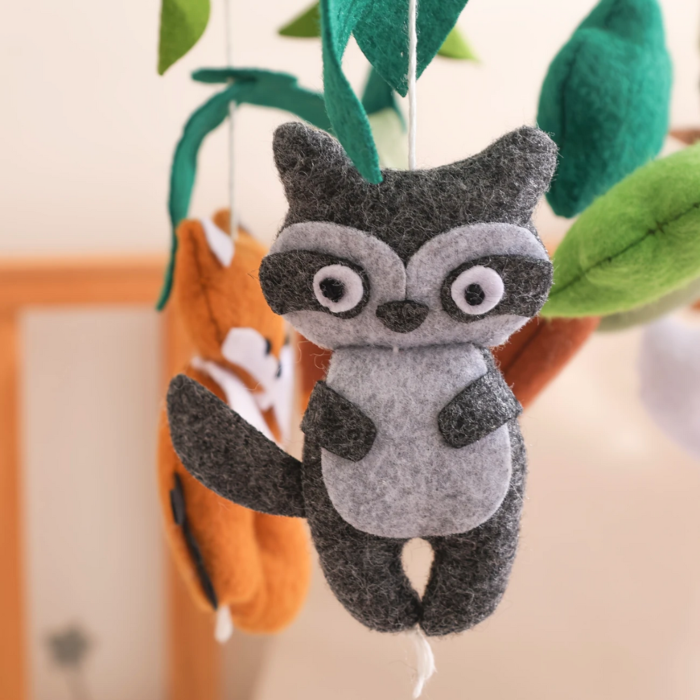 Baby Mobile Handmade Noliboobaby - Woodland Animals