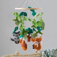 Baby Mobile Handmade Noliboobaby - Woodland Animals